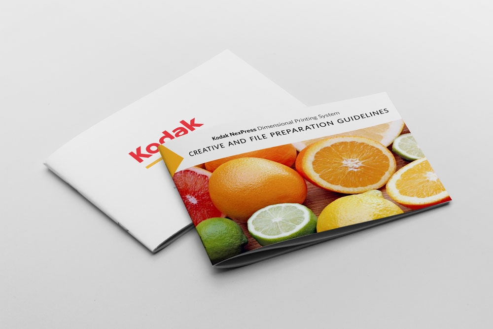 Kodak Nexpress Dimensional Ink Guide