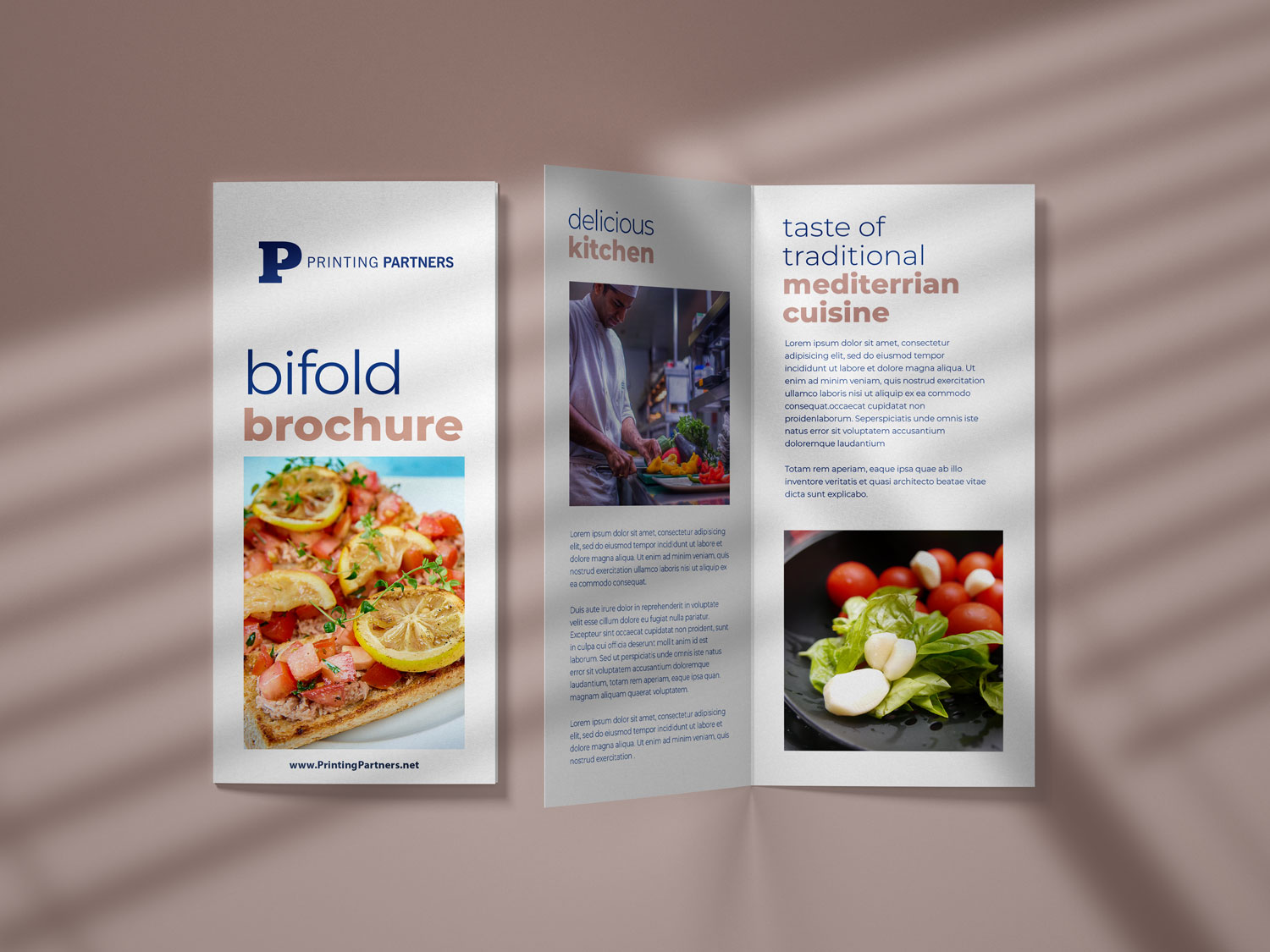 Bifold Brochure Example from Indianapolis' Printing Partners