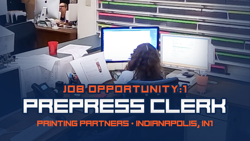 Indianapolis-Job-Prepress-Clerk-Printing-In