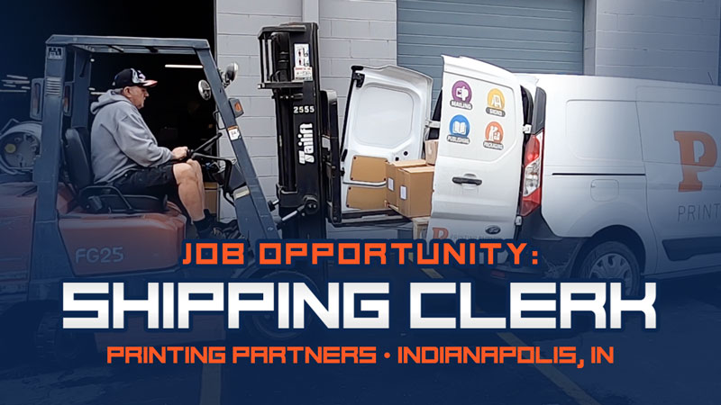 Indianapolis Job Shipping Clerk