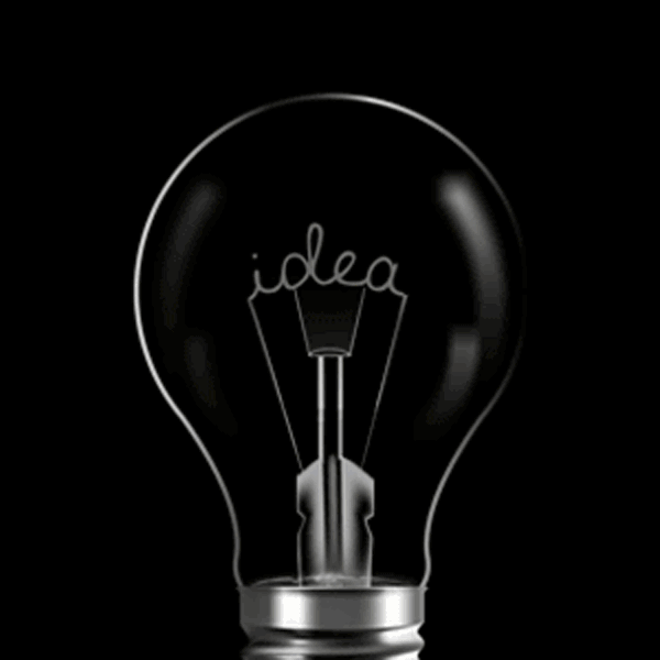 Creative Print Ideas Lightbulb