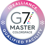 G7 Master Colorspace Qualified Facility Commercial Printer