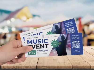 Custom Printed Tickets for Local Events Ind Indiana