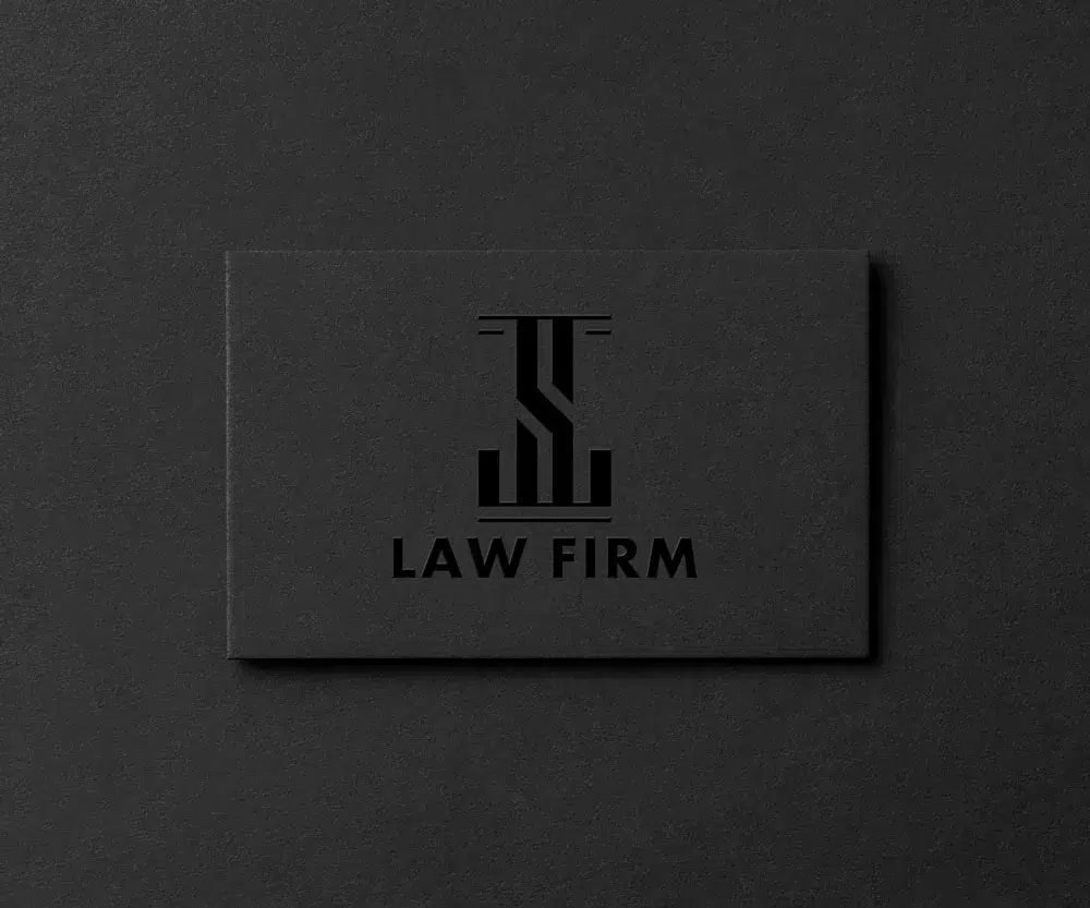 Black Foil on Black Paper Business Card