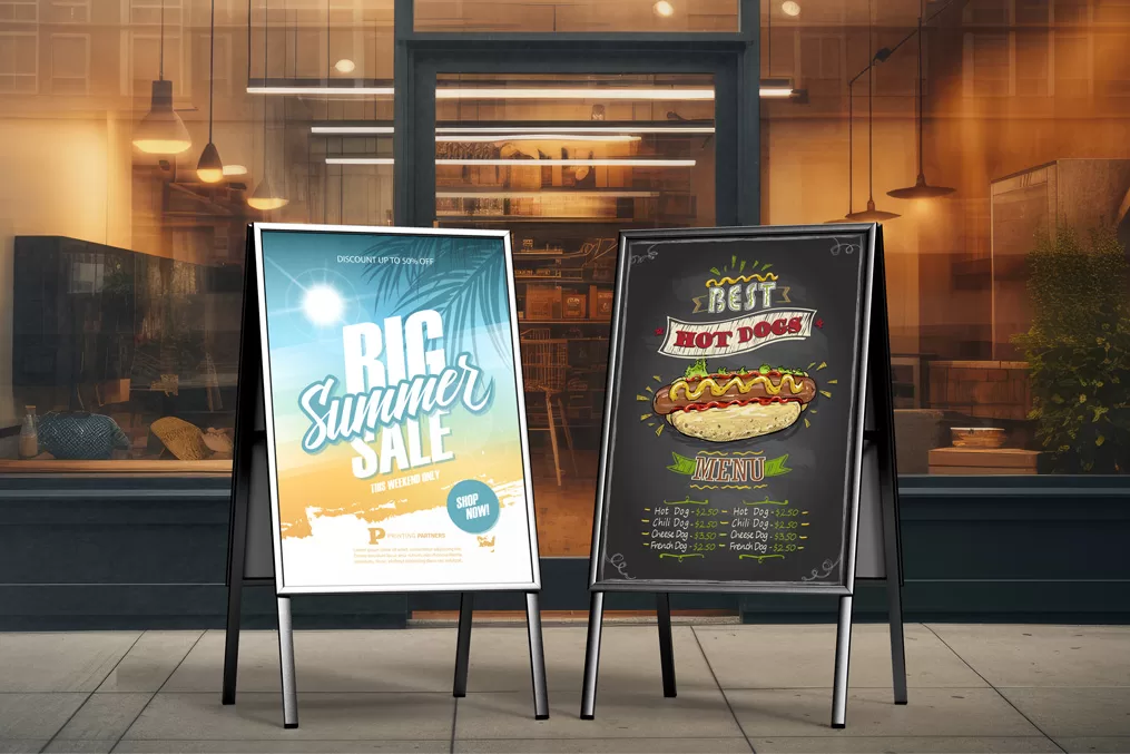 Featured image for “Metal A-Frame Signs”