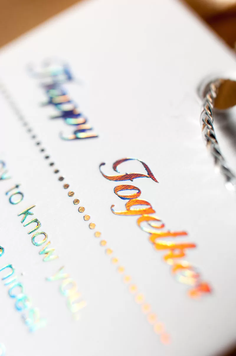 Why Choose Foil Stamping