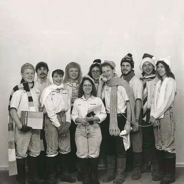 Printing Partners History 1998 Team Photo