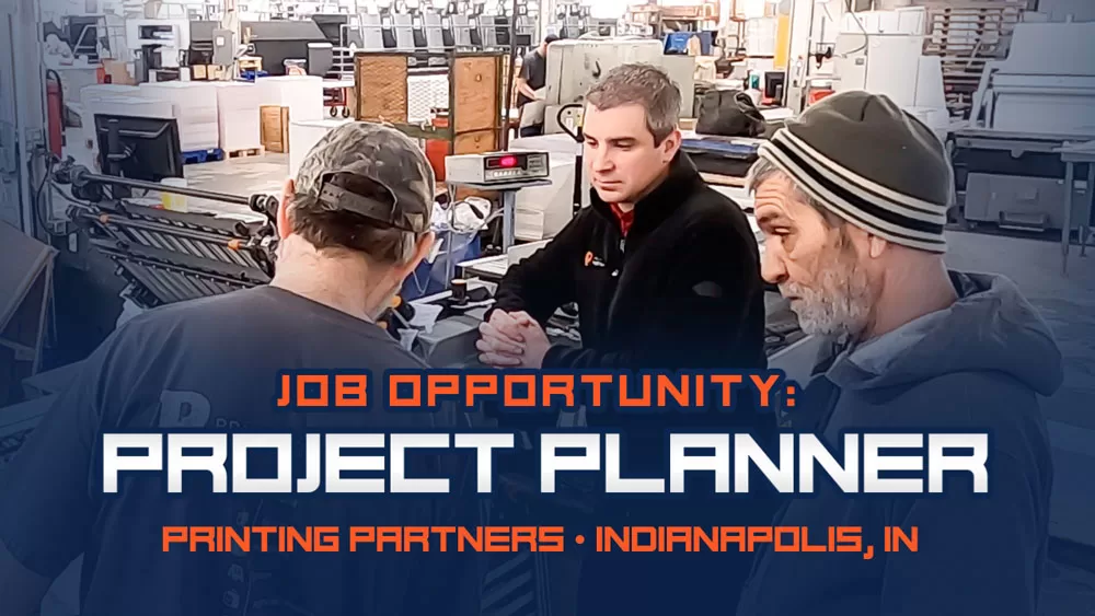 Indianapolis Job Project Planner Printing