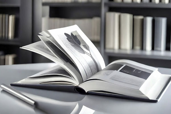 Matte Paper Book