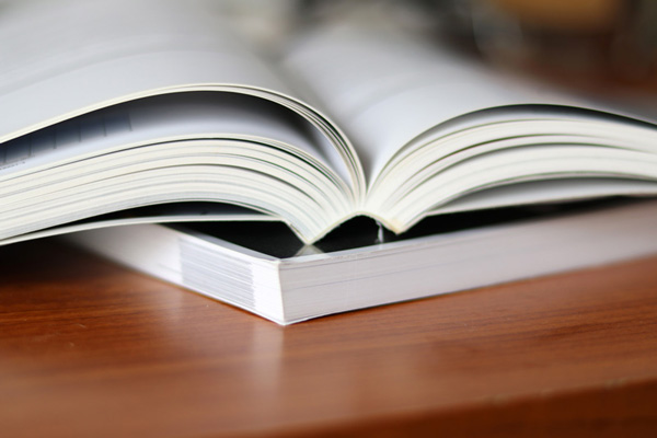 Perfect Binding Book Printed with Text Weight Paper in the USA