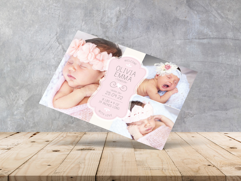 Announcement Printing Service Indiana