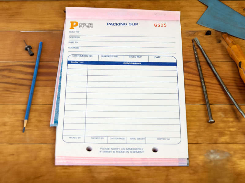 Custom Printed Carbonless Forms