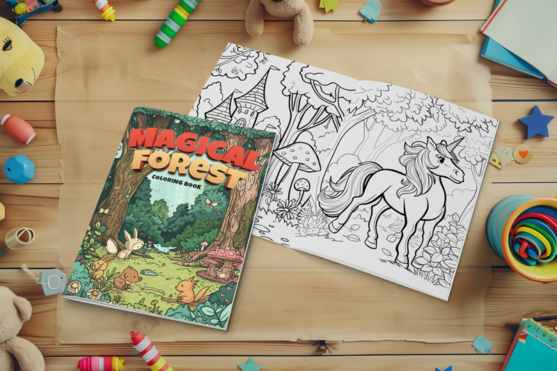 Coloring Book Printing Service in USA