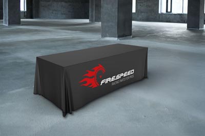 Custom Printed Fitted Table Cloth