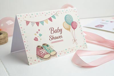 Different Sizes of Printed Invitations