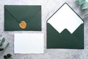 Envelopes Options for Invitations
