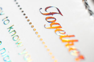 Foil Stamping Flyers