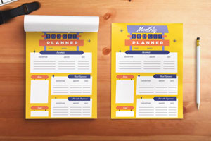 Full Color Custom Notepad Printing