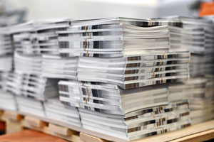 Pallet of Commercial Printing Magazines in the United States