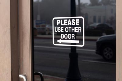 Please User Other Door Window Decal Printing Company