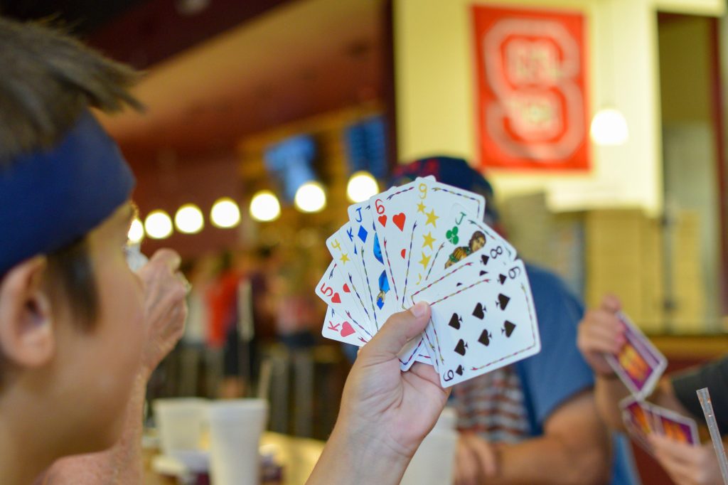 Custom Playing Cards Kid Playing With Family
