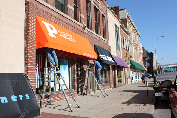 2013 Printing Partners History Downtown Awning Replacement