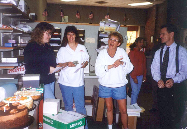 Early 90s Printing Partners History