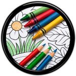 General-Coloring-Pages-Button