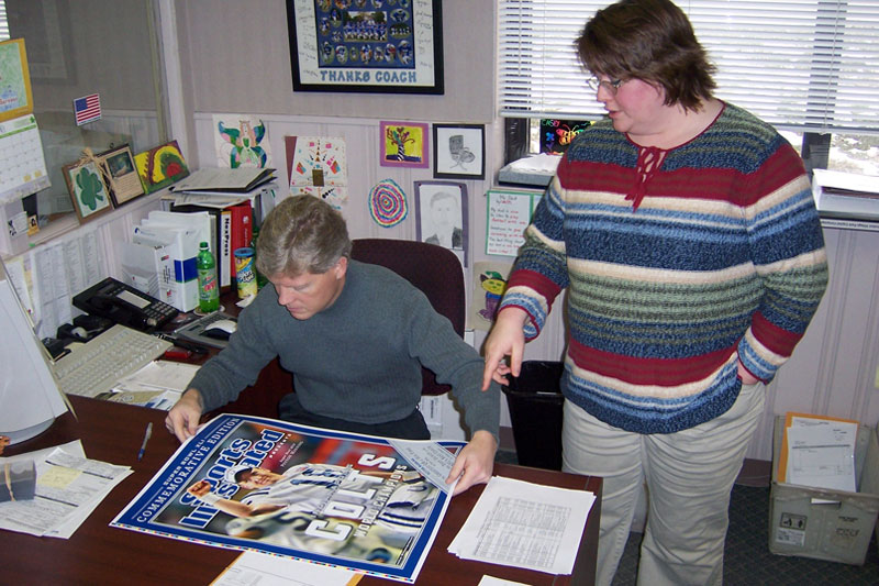 Printing Partners History Press Sheet Review Circa 2007