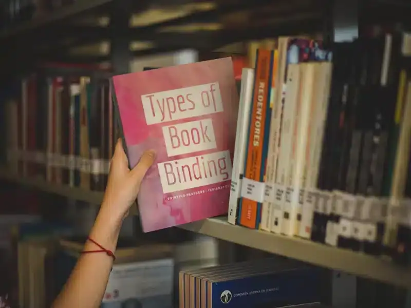 Types of book binding — commercial book printing Indianapolis